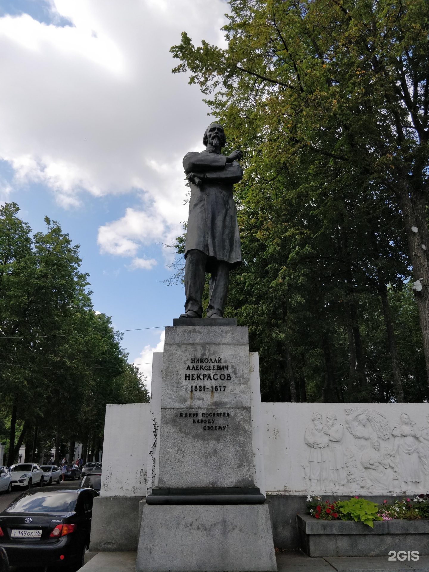 памятник некрасову в санкт петербурге