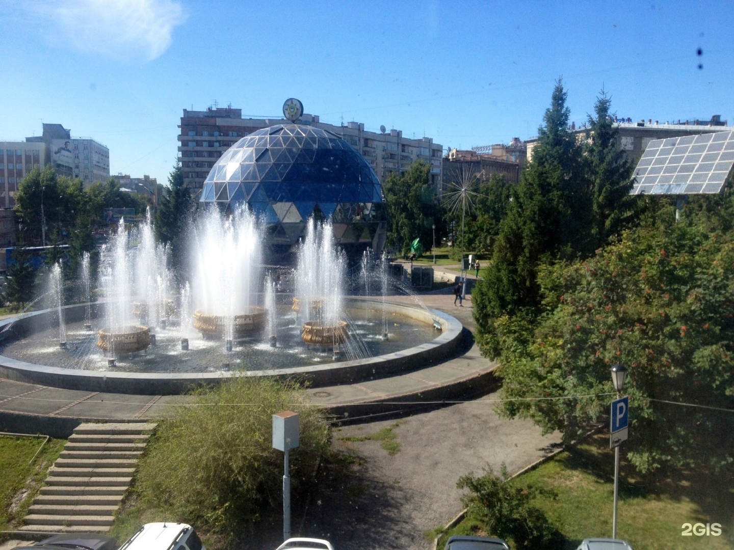 Музыкальный фонтан Новосибирск