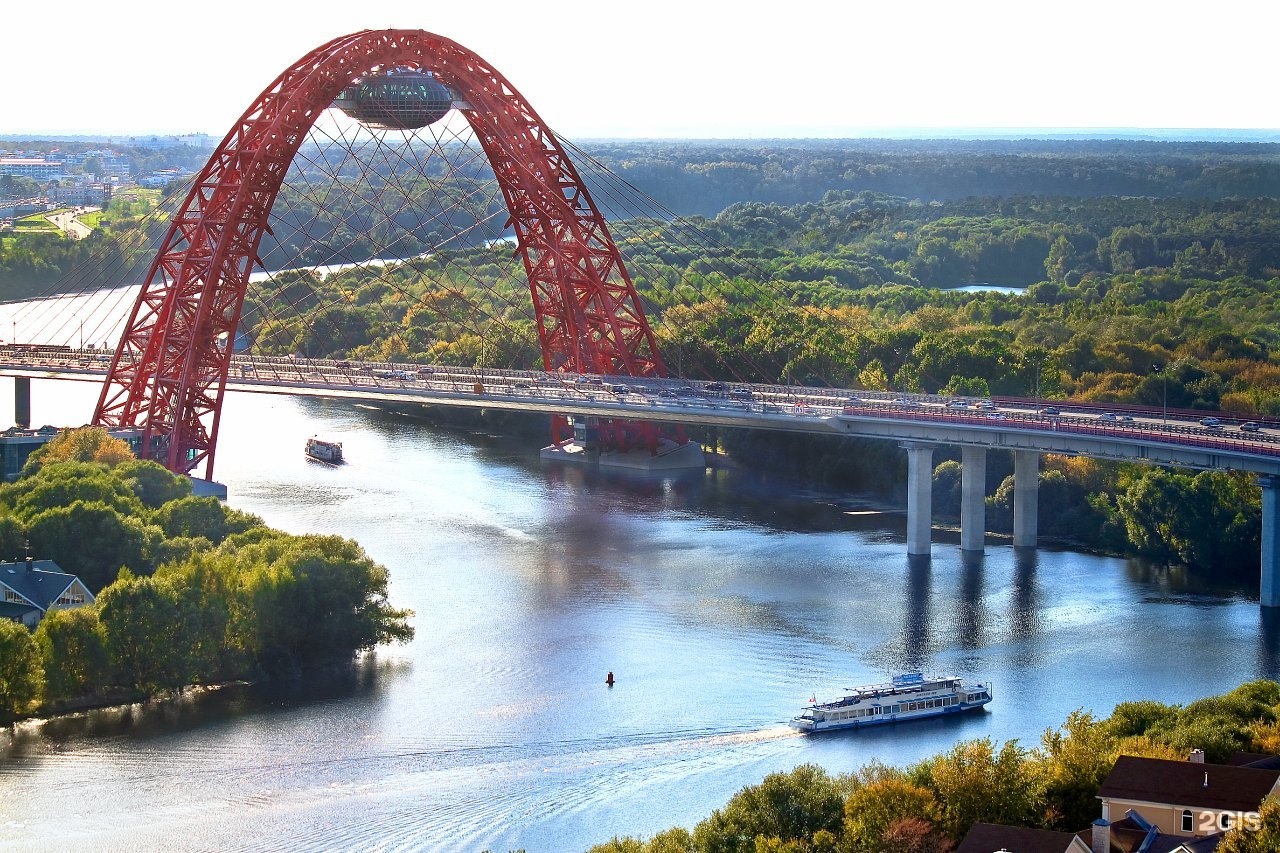 Мост серебряный Бор Москва