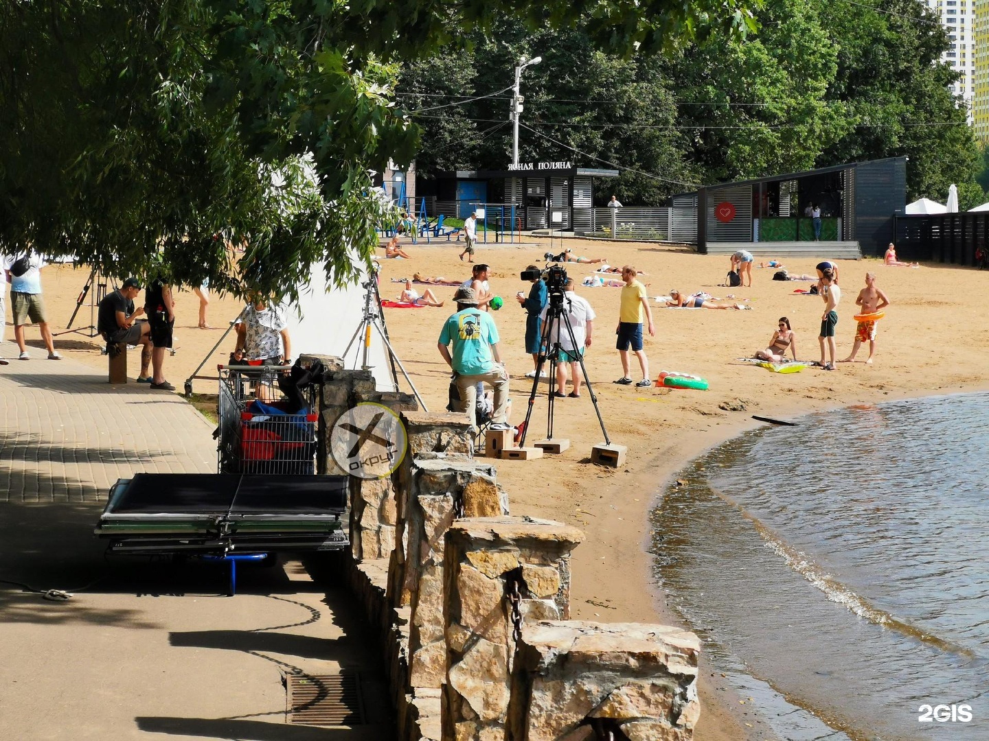 химки парк толстого пляж