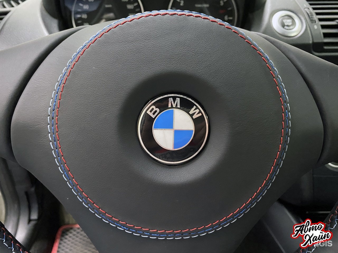 Триколор руль BMW