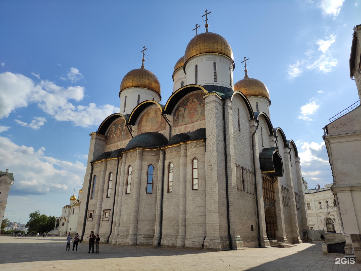 Успенский собор Московского Кремля в 3д