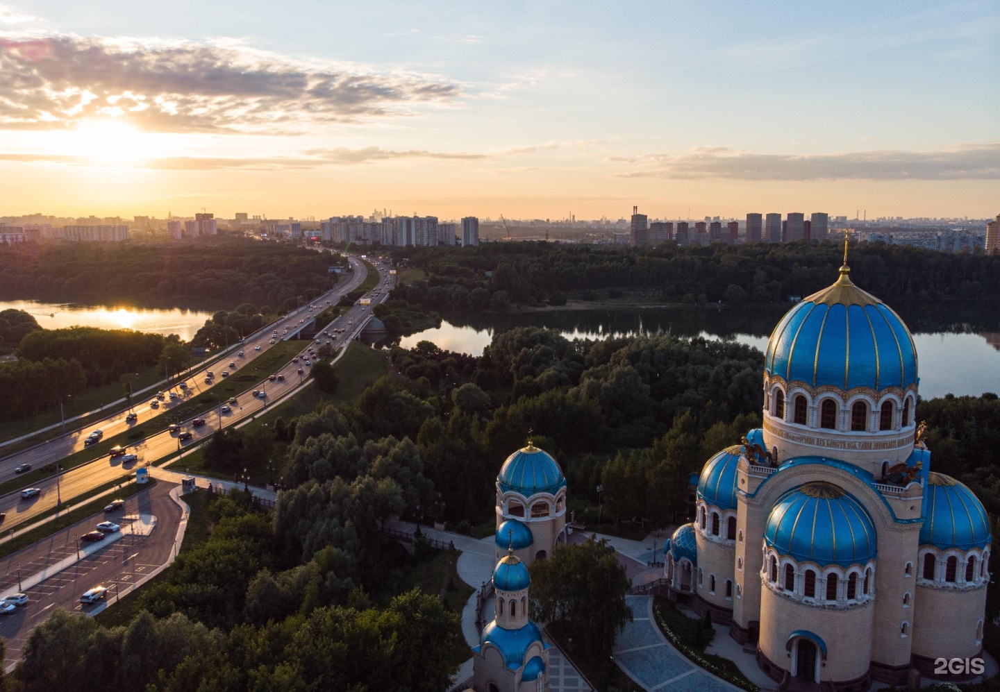 Голубой храм на каширском шоссе