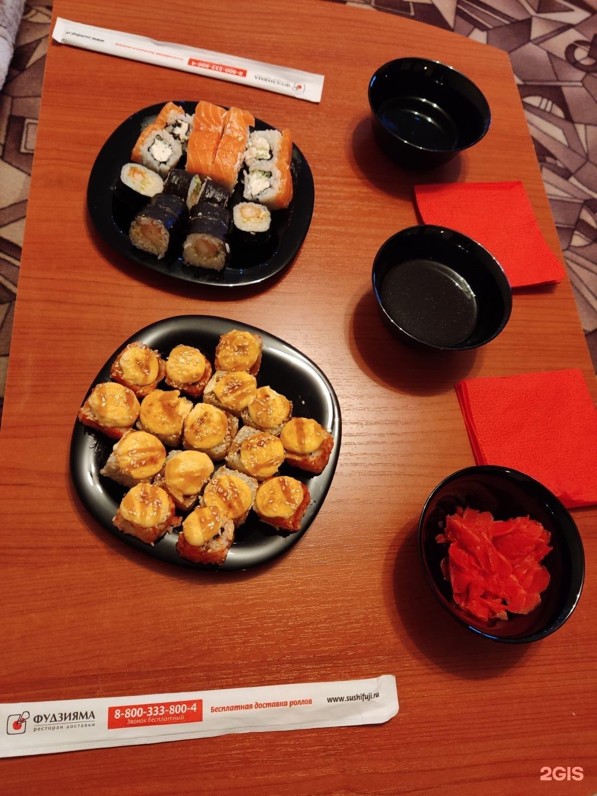 Заказать суши фудзияма в уфе бесплатная доставка (120) фото