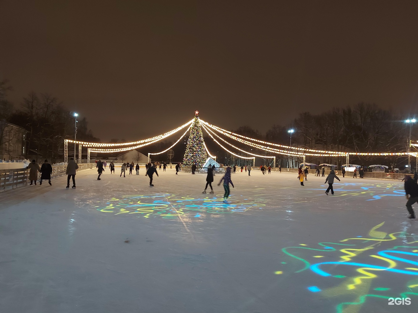 Каток на елагином острове 2024