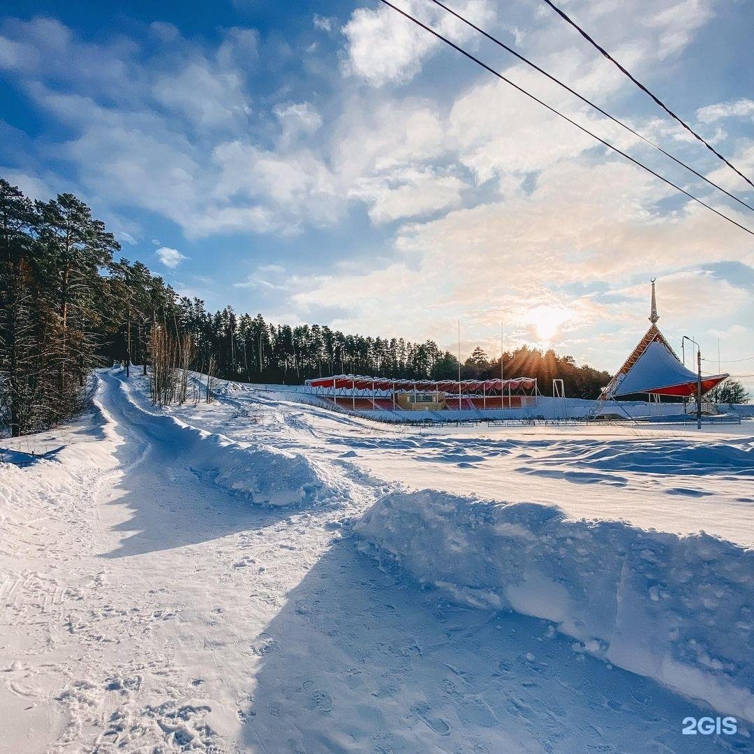 Тюбинговая трасса Целеево