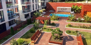 Сочи: Отель Green palace apartment