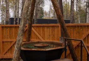 Глэмпинг Мох в Республике Карелия