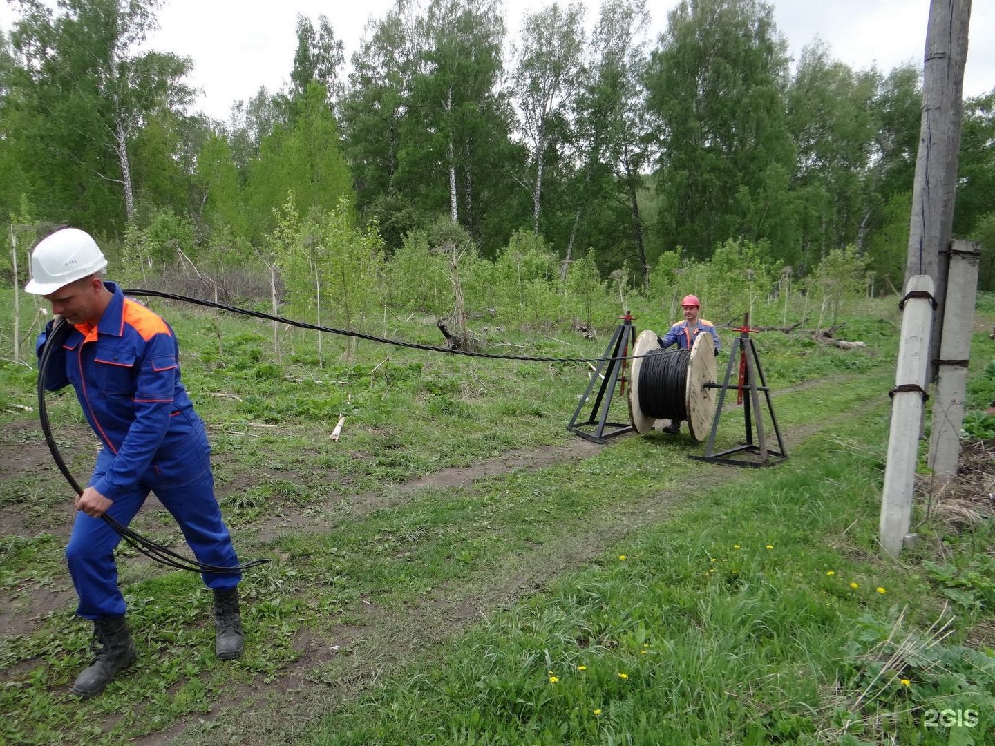 Раскатка проводов вл 10 кв