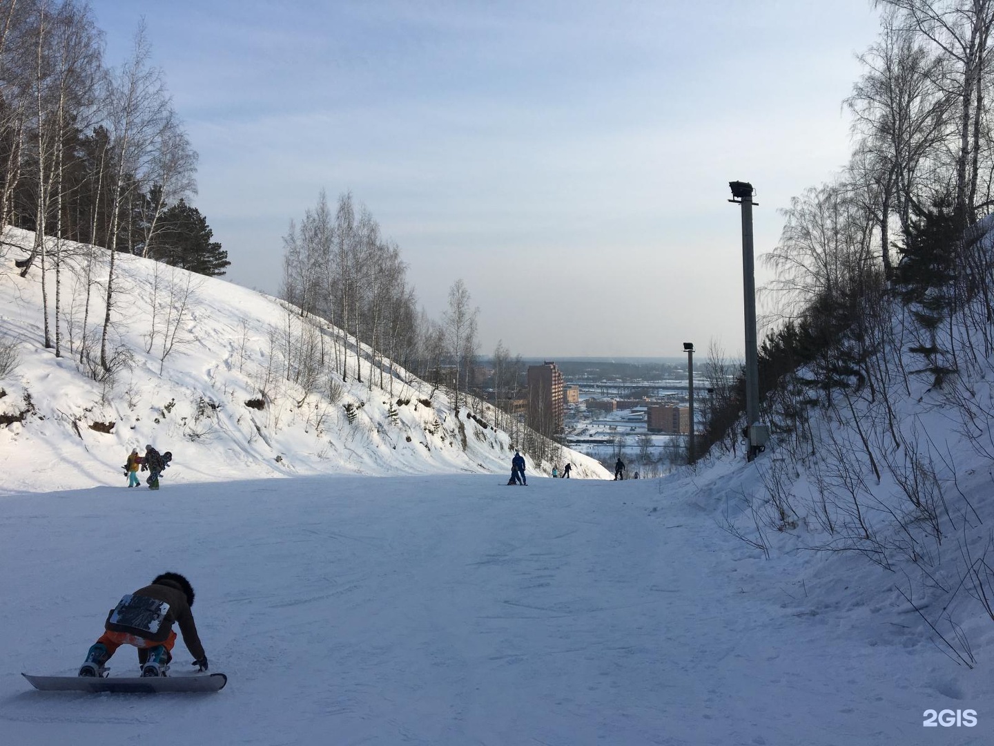 Горнолыжные склоны ключи в Новосибирске