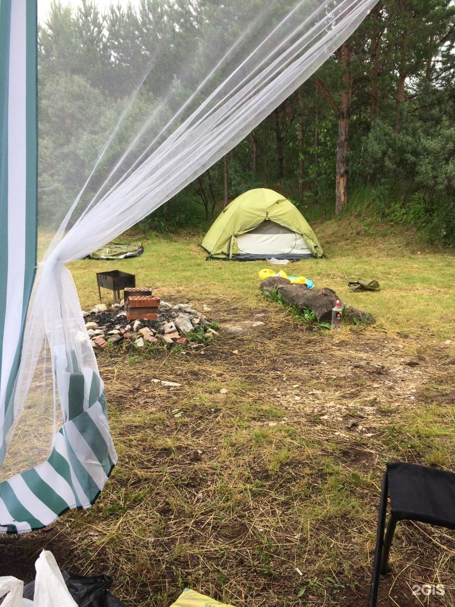 Палаточный лагерь в Абрашино