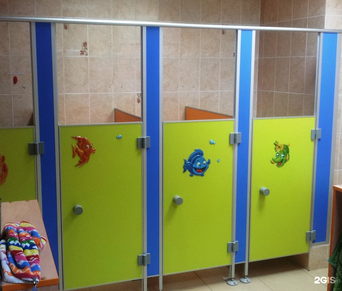 Сантехнические перегородки для детских садов