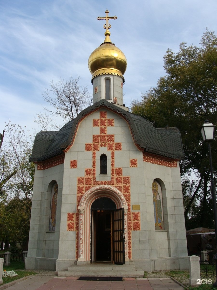 Часовня на даниловском кладбище. Даниловская часовня.