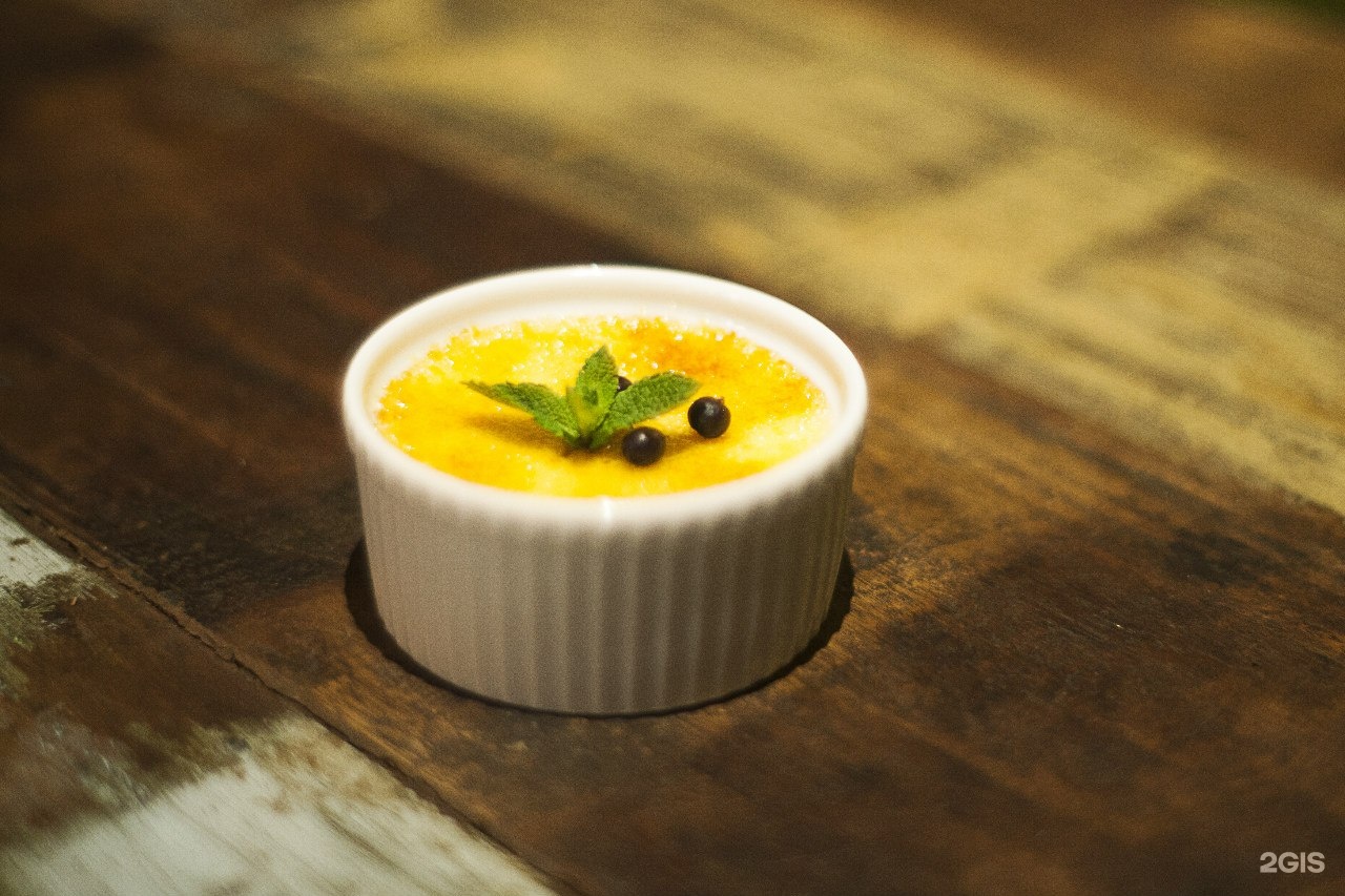 Десерт 6. Paint Creme Brulee.