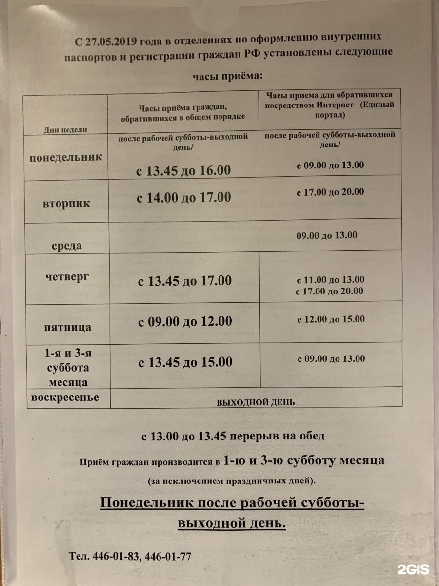 паспорт стол невского района