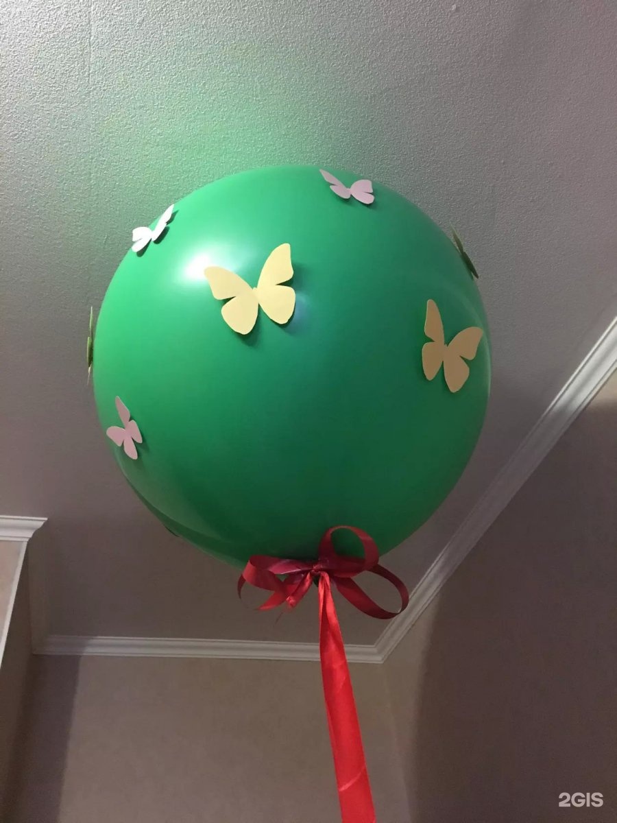 Воздушный шар Барнаул. Цветок с воздушного шарика Барнаул.
