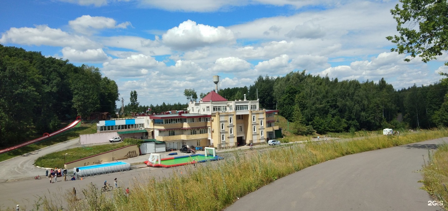 форест парк задонск зимой