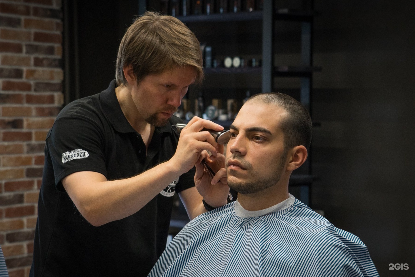 Borodach мужской салон бритья и стрижки