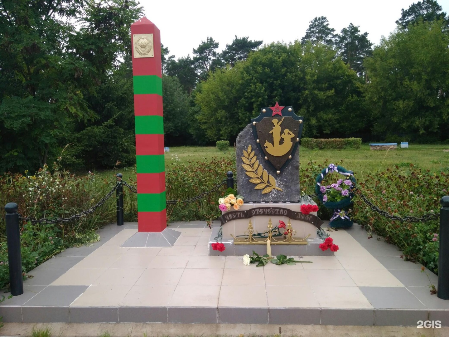 Памятник пограничникам в Вятских Полянах