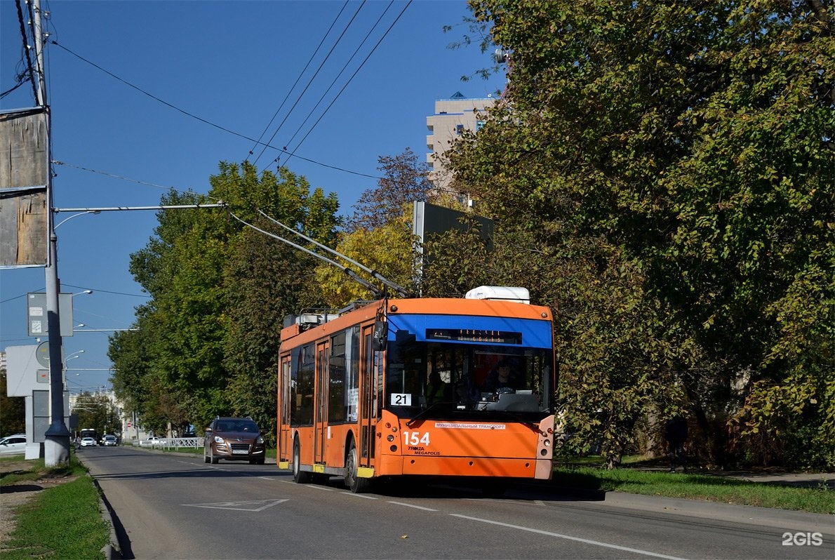 маршрут 21 троллейбуса