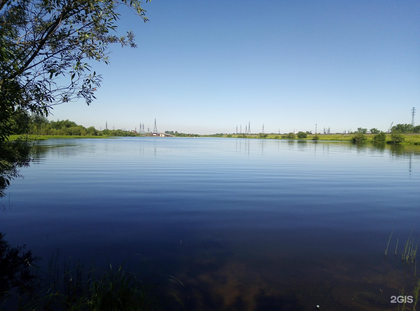 Озеро Бутыгино в Архангельске