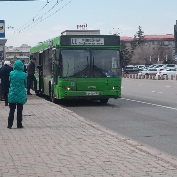 Маршрут 11 автобуса красноярск остановки