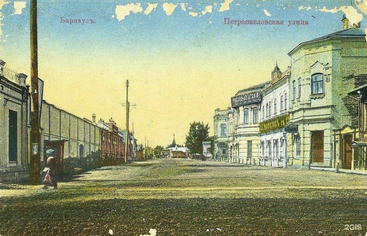 Улица ползунова барнаул. Барнаул Петропавловская улица. Петропавловская линия Барнаул. Барнаул в 19 веке.