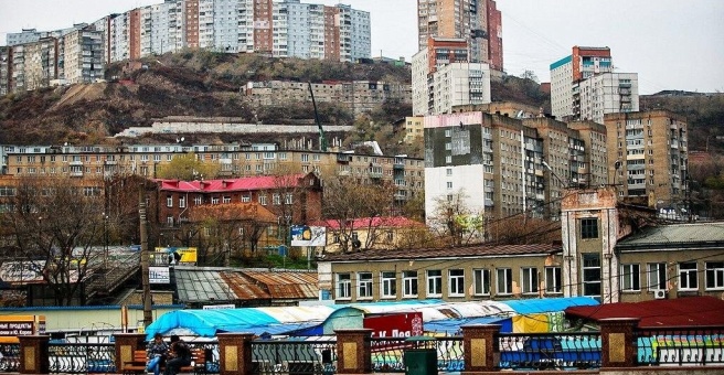 Репортаж / Владивосток с высоты птичьего полета (весна 2012)" в блоге "Города и