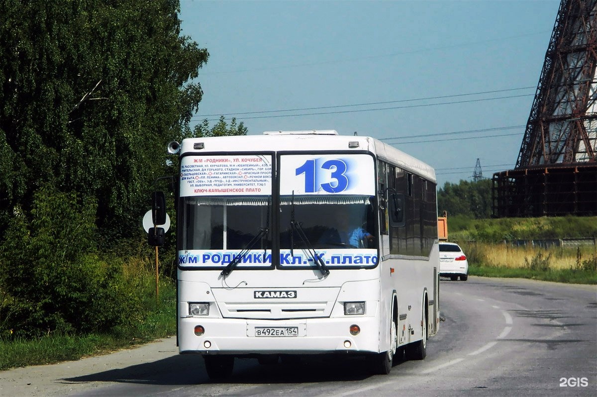 13 автобус 2023