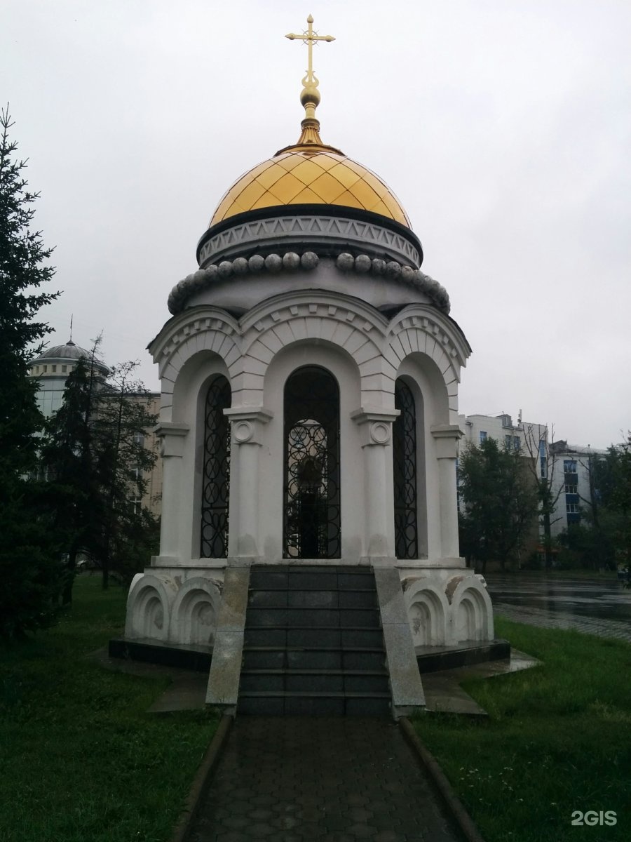 Ельня часовня памятник всем погибшим