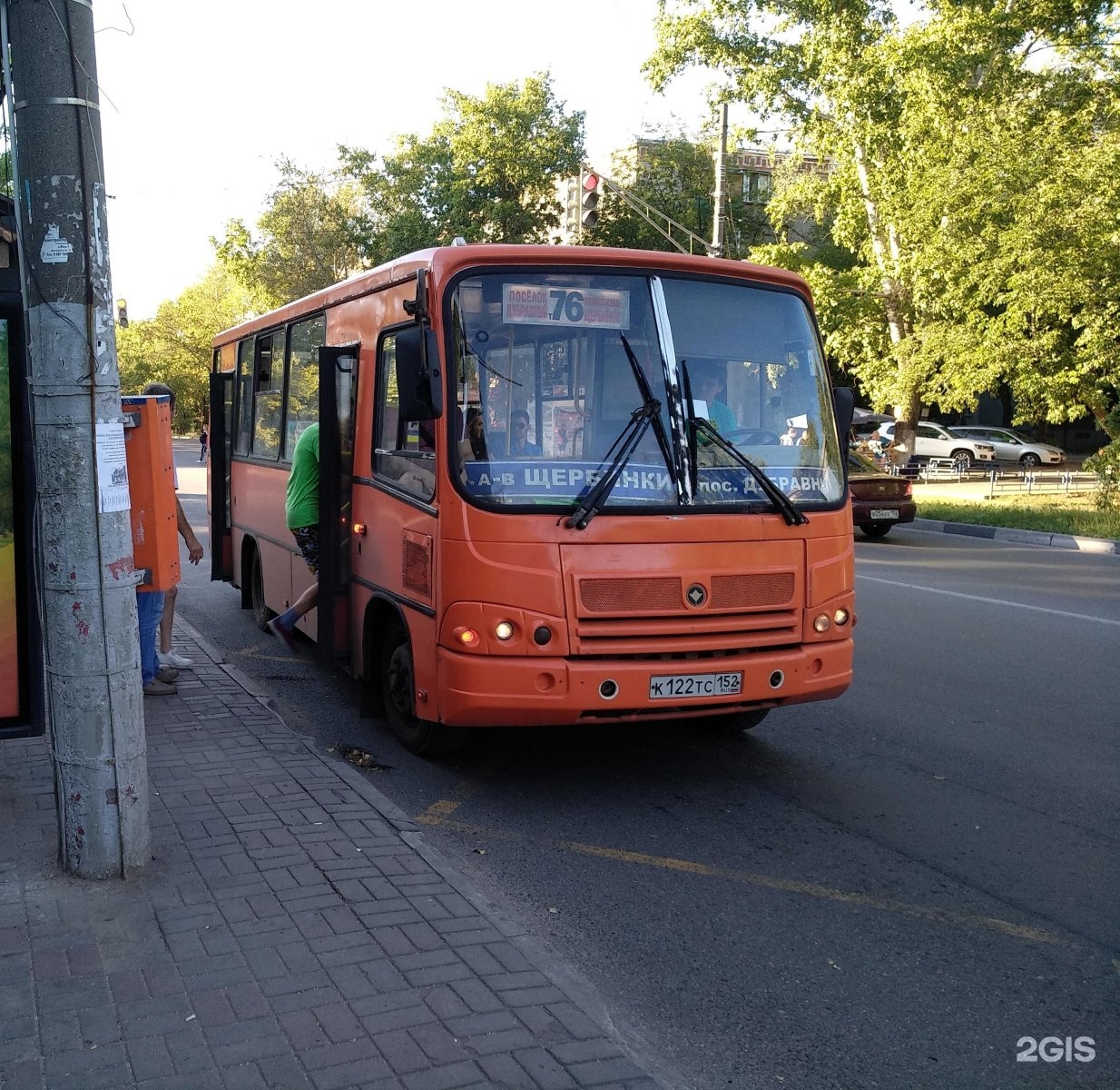 Маршрутка 76 Нижний Новгород - расписание и маршрут