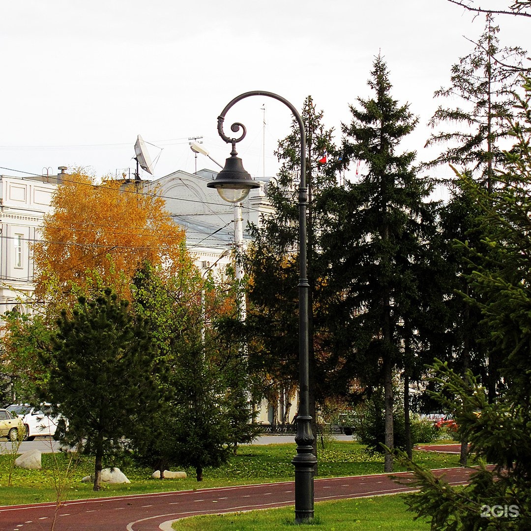 парки и скверы омска