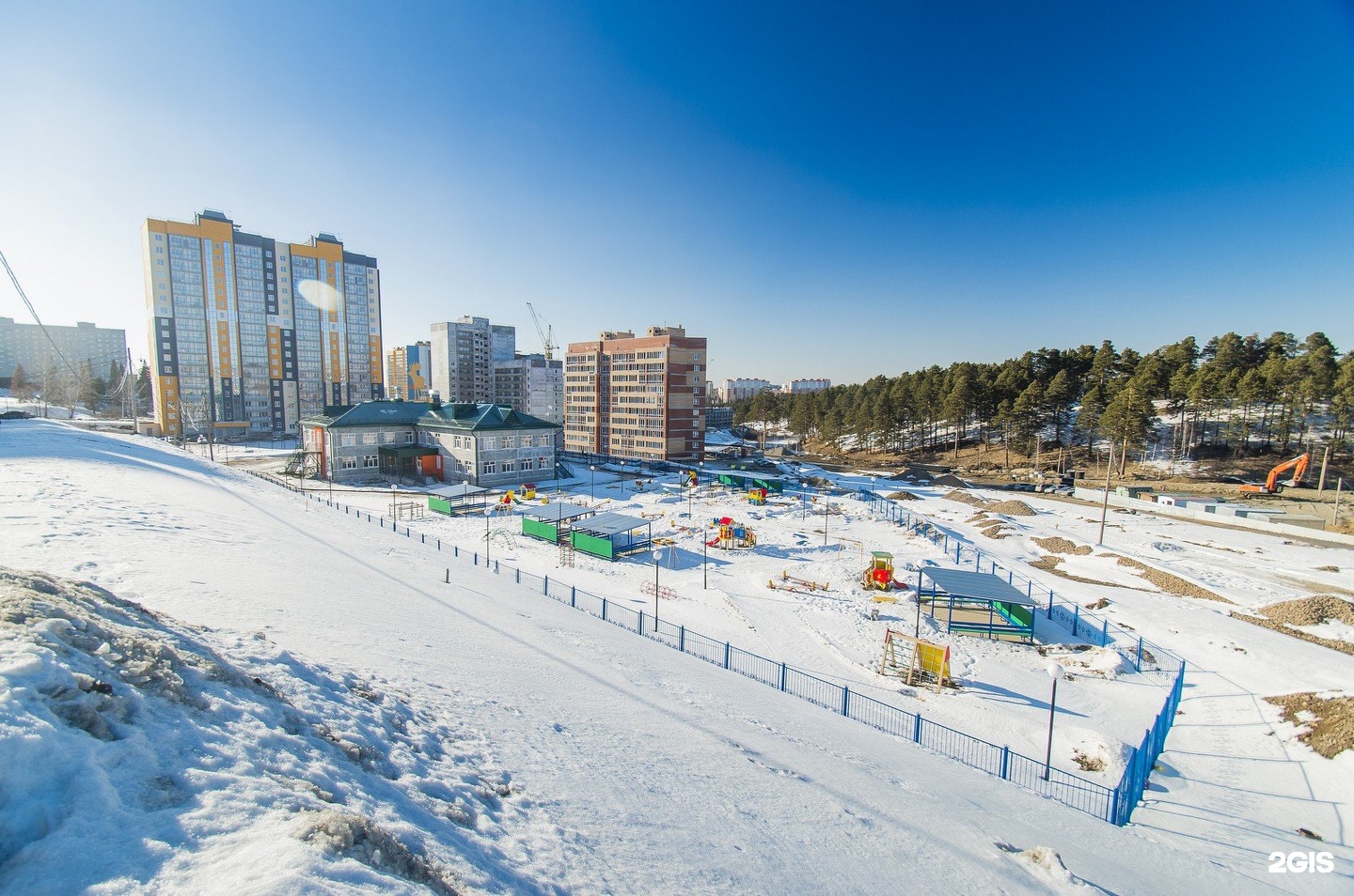 Томск зеленые горки фото