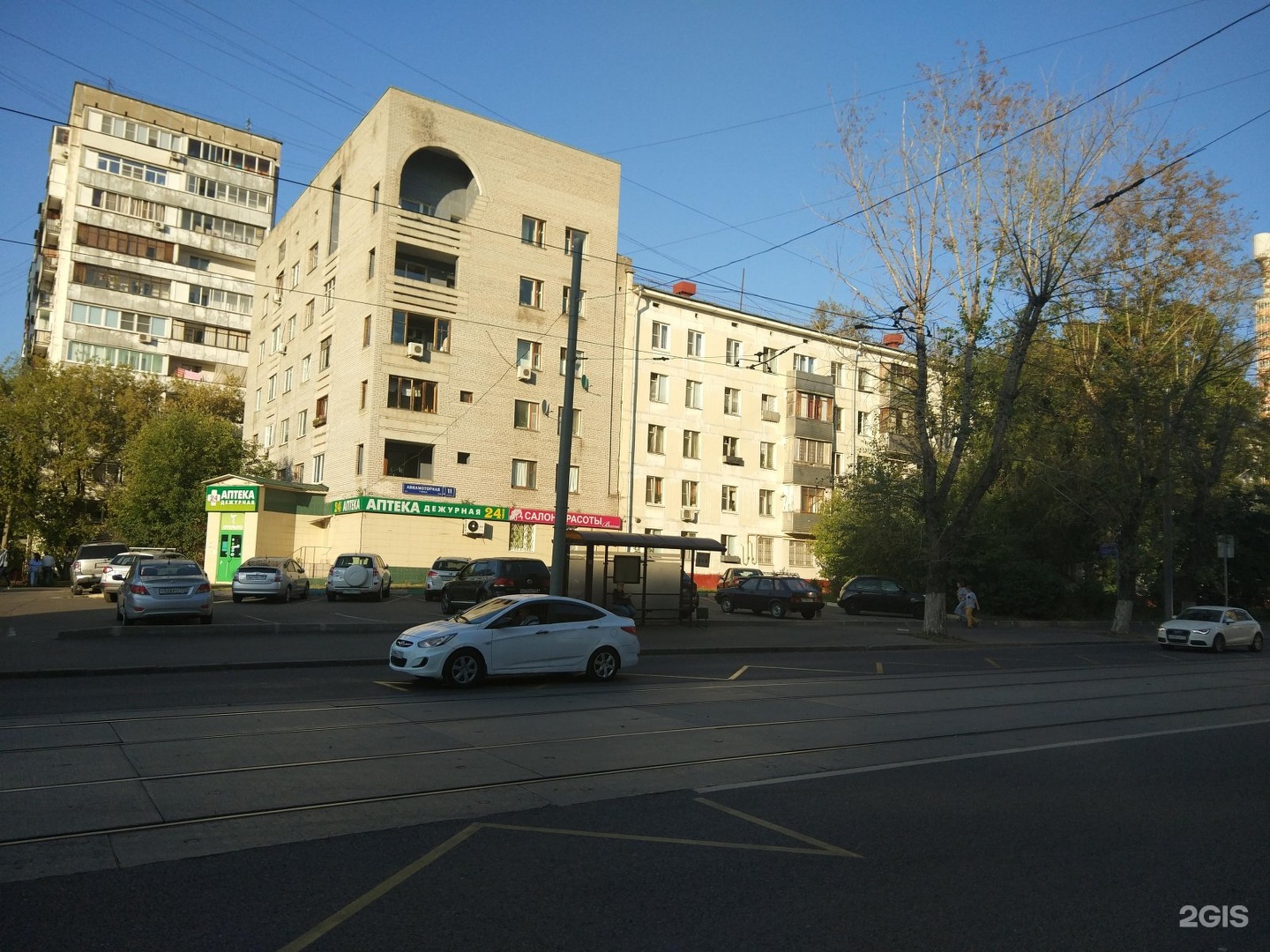 улица авиамоторная в москве