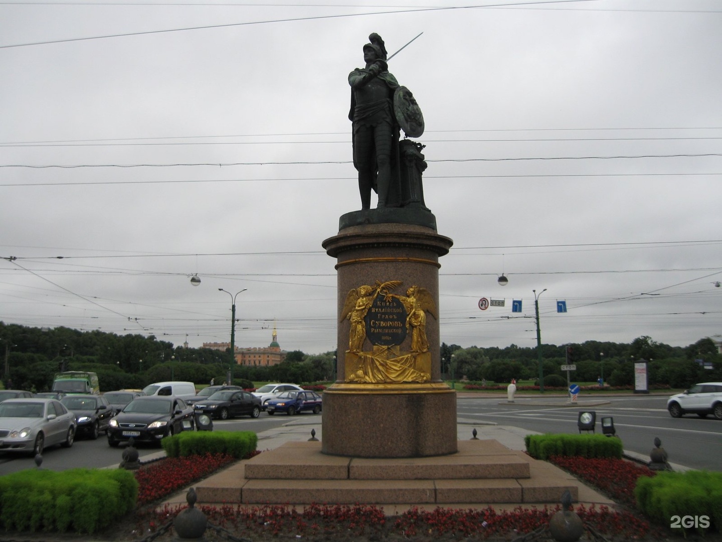 Фото памятника суворову в санкт петербурге