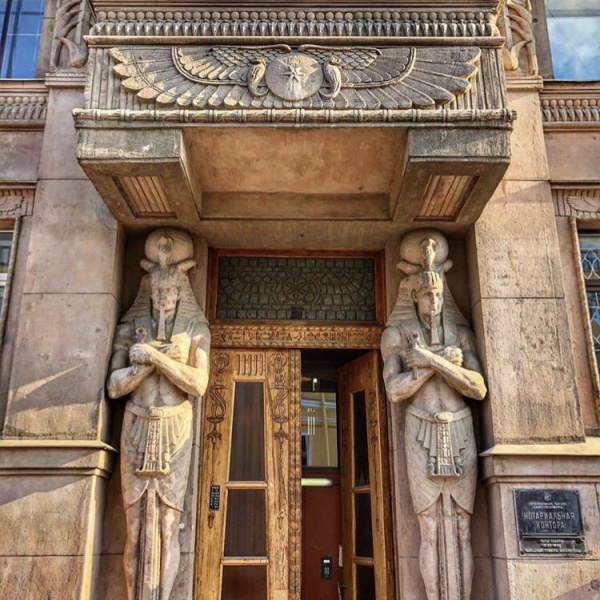 Египетский дом в санкт петербурге фото