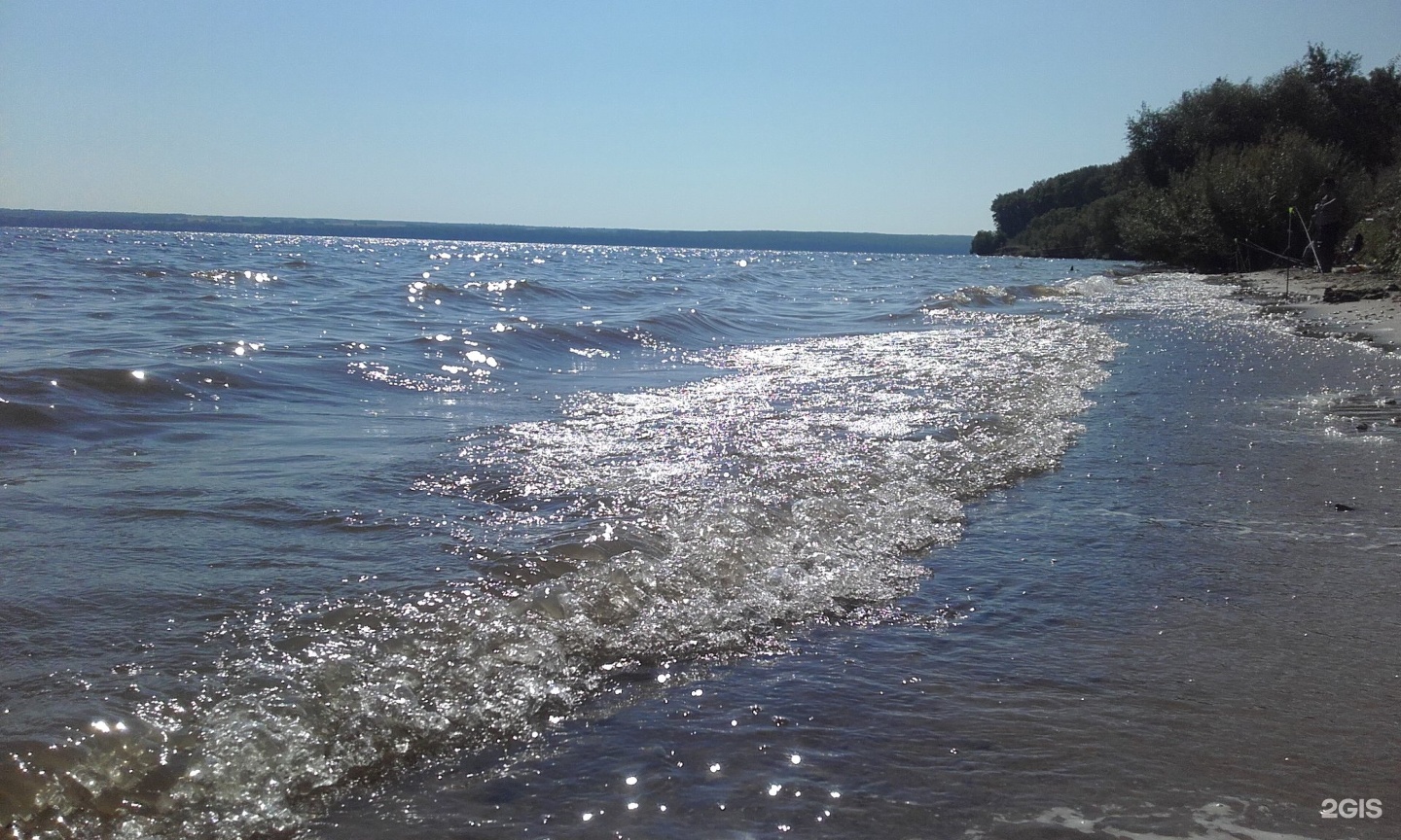 сурское водохранилище пляж