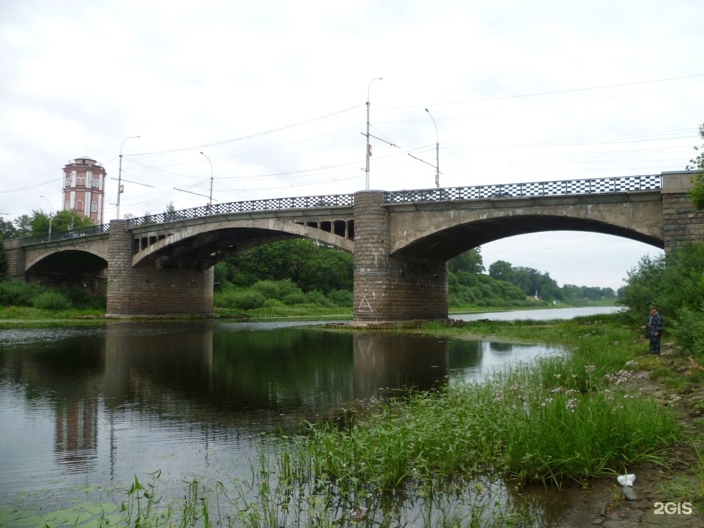 Октябрьский мост Вологда