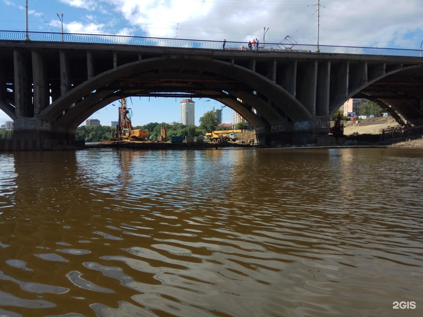 Макаровский мост екатеринбург сегодня