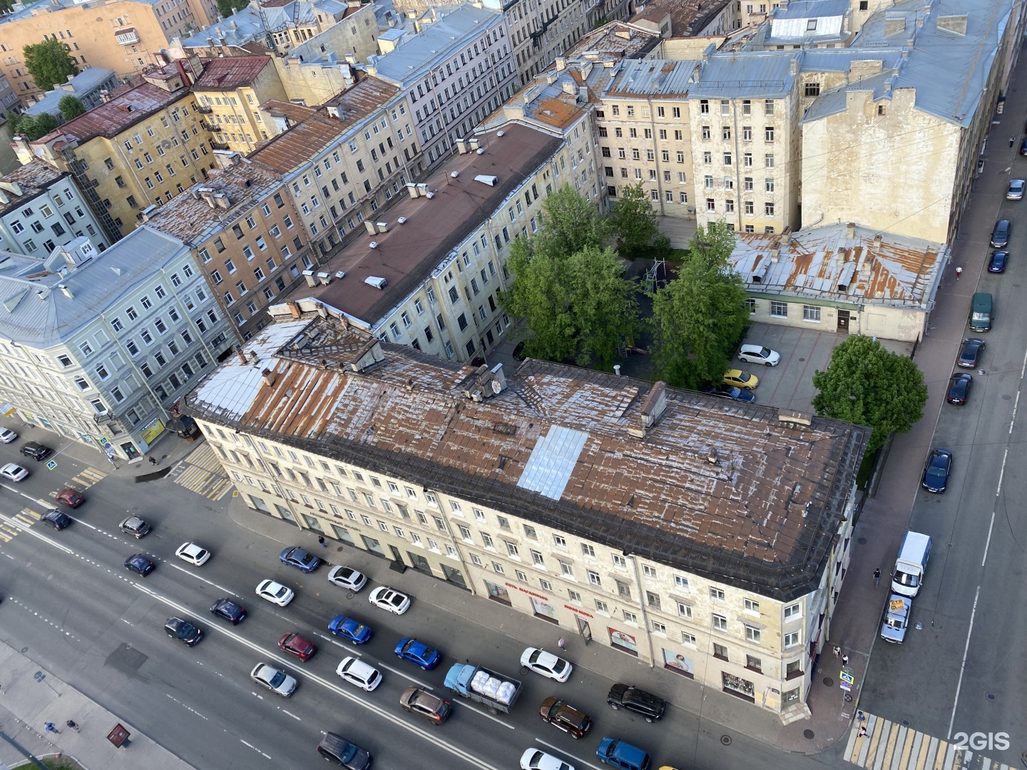 Лермонтовский проспект, 40-42 / 13-я Красноармейская улица, 30-32 в  Санкт-Петербурге — 2ГИС