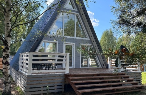 д. Климатино: Коттедж Eco House