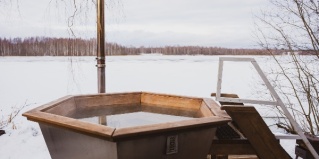 Западное Кончезеро: Турбаза Karelian Rocky House