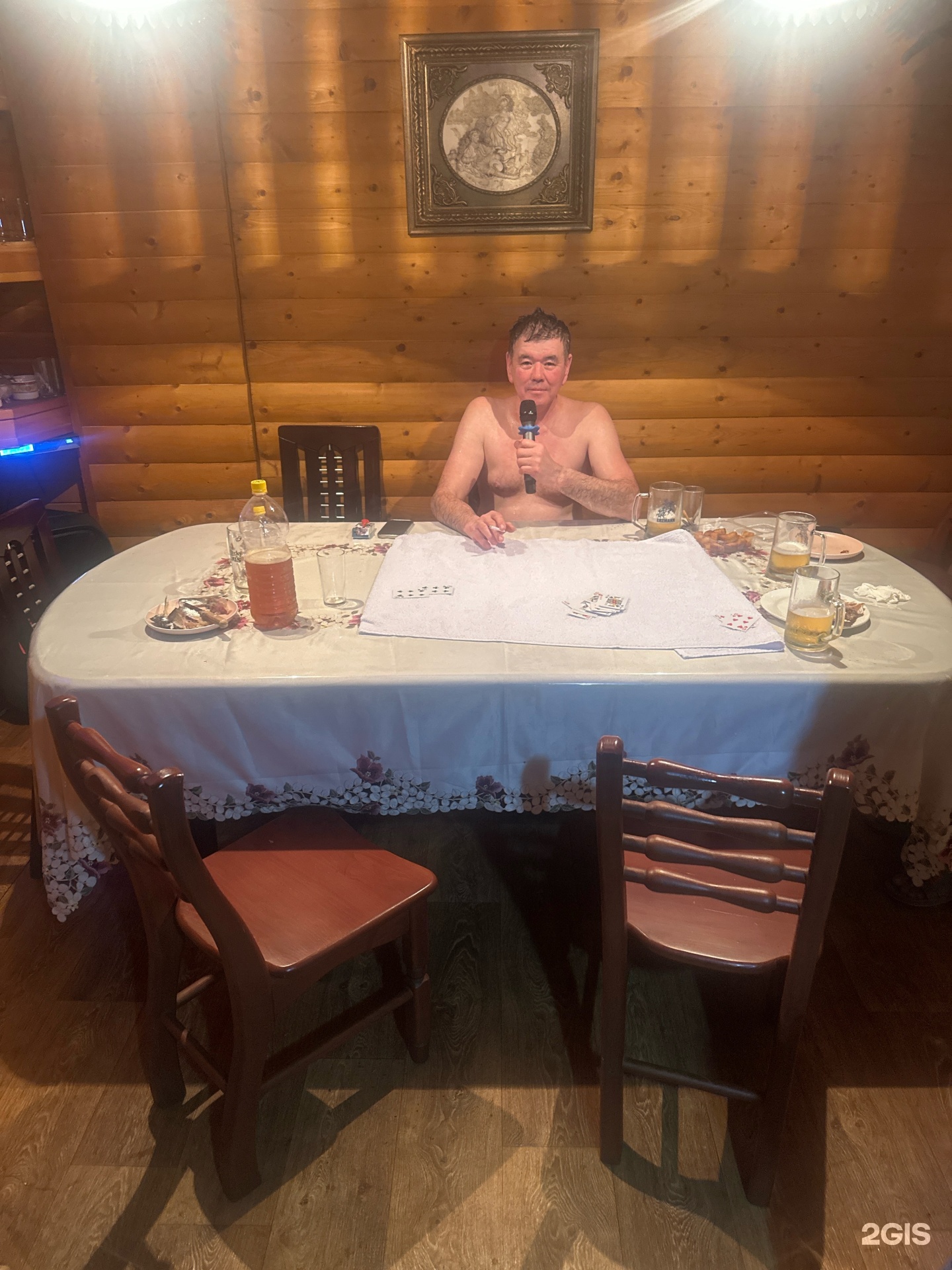 Баня на дровах