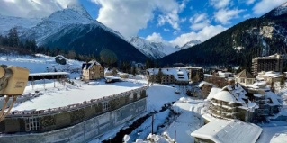 Домбай: Отель Таулу